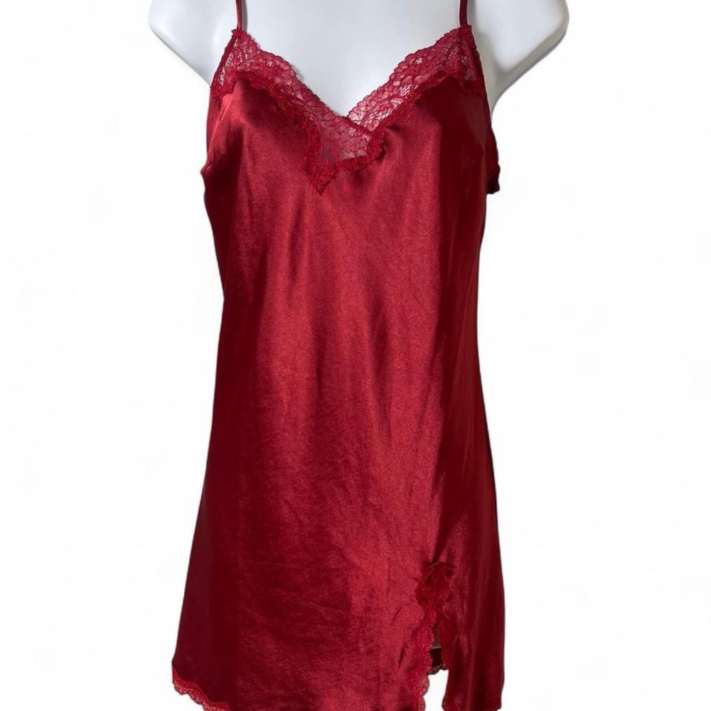 Burgundy Victoria’s Secret Slip Dress